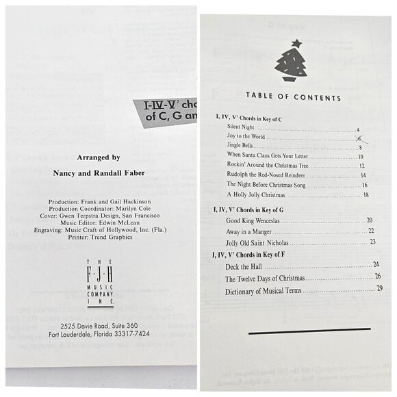 FJH Piano Christmas Lesson Sheet Music Books Level 2B 3A 3B Begin Intermed Set - Picture 5 of 12